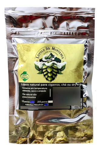 Lúpulo Em Flor Hallertau Mittelfrüh 10g - Lúpulo Da Montanha