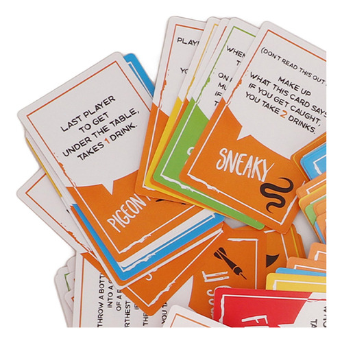Juego De Cartas Para Bebidas Y Fiestas, Divertidos Juegos De
