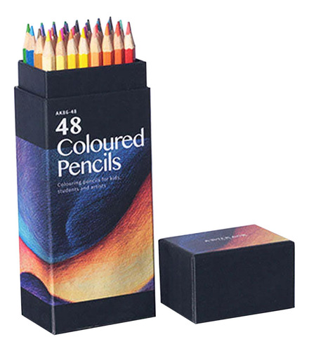 Juego De Lápices De 48 Colores, Bolígrafos De Pintura De Col