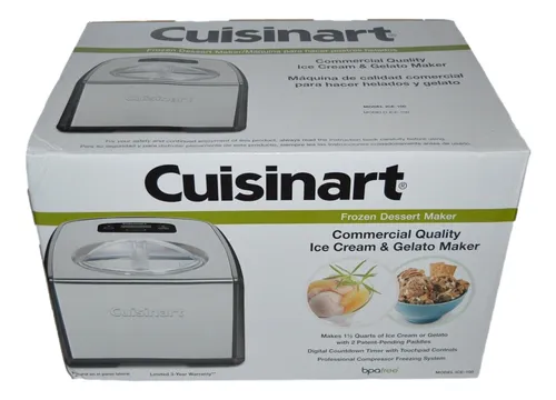 Sorveteira Cuisinart Ice 100 MercadoLivre