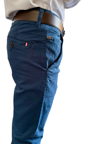 Pantalon Slim Gabardina Rvng