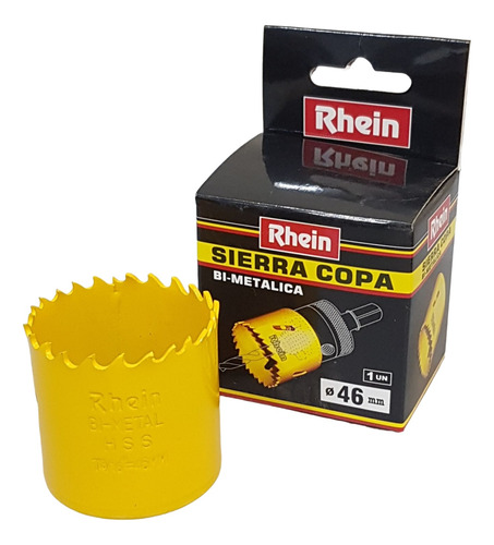 Sierra Copa Bimetalica 46mm Rhein Para Metal Y Madera