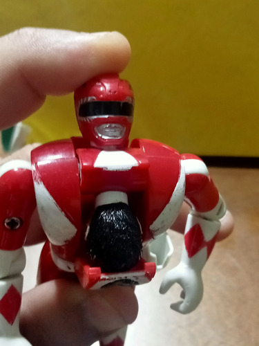 Muñeco Red Ranger De Los Power Rangers Bandai (Usado)