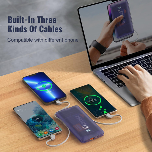 10000mah Cargador Portátil Enchufe De Pared De Ca,q Sl...