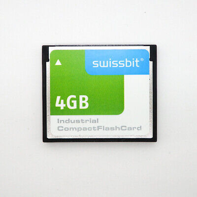 Swissbit 4gb Industrial Compact Flash Card Sfcf4096h1bo2 Zzf