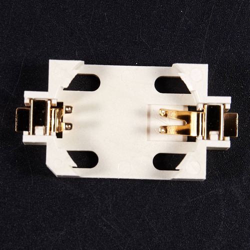 60 Unidades Caja Blanca Cr2032 Smd Portabotones Celular D