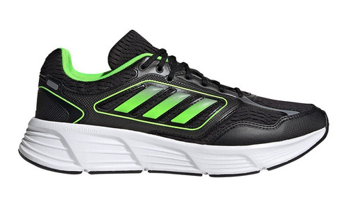 Tenis Running adidas Galaxy Star Shoes - Negro-verde