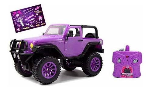 Jada Toys Girlmazing Big Foot Jeep R / C Vehículo (1:16 Esca