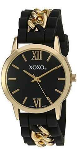 Xoxo Xo8101 - Reloj De Cuarzo Para Mujer, Metal Y Goma, Colo