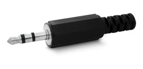 Imagen 1 de 2 de Ficha Mini Plug 3.5mm Auriculares Stereo Plastica 3,5 Mm