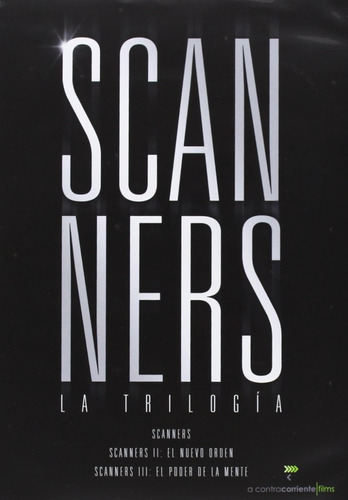 Dvd Scanners Trilogia / Incluye 3 Films