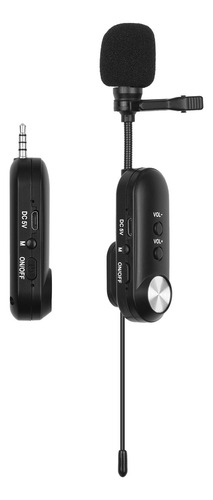Lavalier Andoer Wireless Lapeel Microfone, Recarregável,