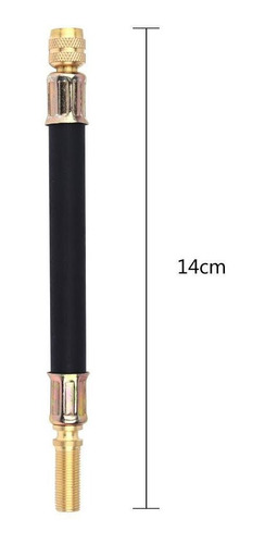 4pcs 140mm Flexible Rueda Válvula De Extensión Neumático