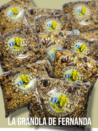 Granola Artesanal 100% Natural Sin Azúcar