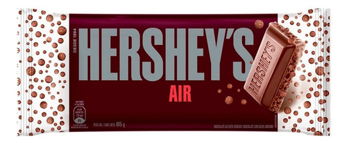 Hersheys Air Tableta 85gr Chocolate con Leche