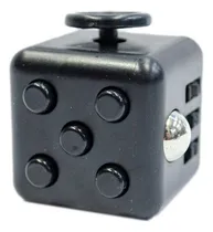 Comprar Cubo Relajante Antiestres Negro Con Negro Fidget Cube