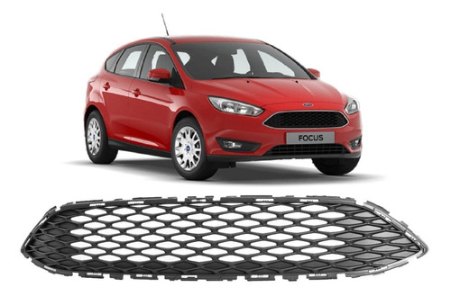 Parrilla Superior Ford Focus Panal Abeja 2015/ 2019