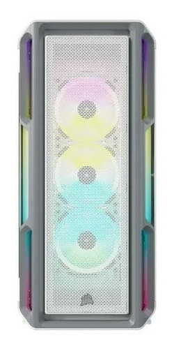 Gabinete Corsair Icue 5000t Rgb Con Vidrio Templado Blanco