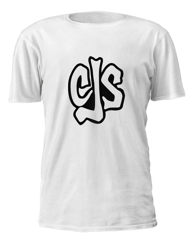 Callejeros Logo Cjs Remera Friki Tu Eres #2