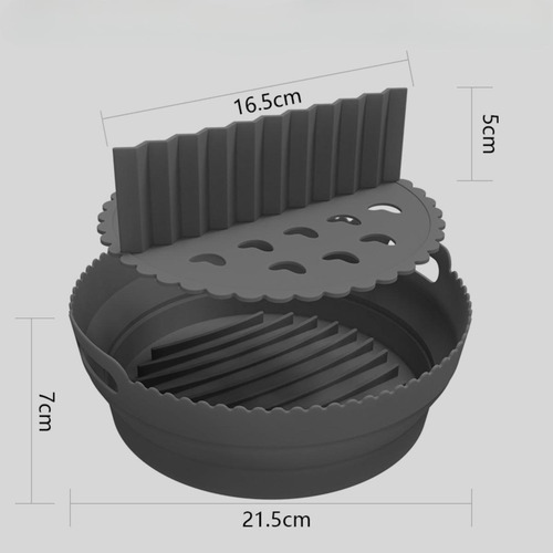 Bandeja Para Hornear Plegable, Negro Con Divisor