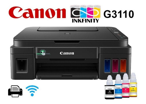 Canon G3101 = Epson + Wifi - Multifunción - Tinta Continua