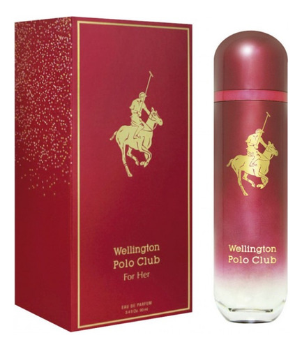 Wellington X90 Polo Club Rojo Dama  