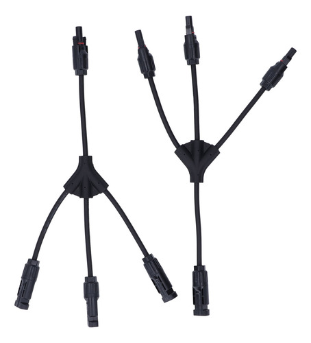Adaptador De Panel Fotovoltaico, Conector Solar De Un Par, 3