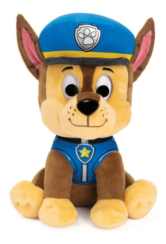 Peluche Chase Paw Patrol 16 Cm Original Patrulla Canina