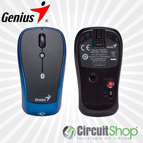 Mouse 1200dpi Bluetooth Genius Traveler 9005bt Circuit Shop