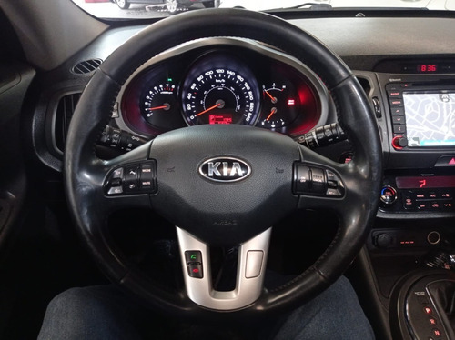 Imagem 12 de 12 de Sportage Ex2 2.0 Flex Automatica 2014 Preta Completo Teto !
