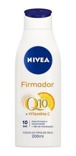 Deo Hidratante Nivea Firmador Q10 + Vitamina C 200ml