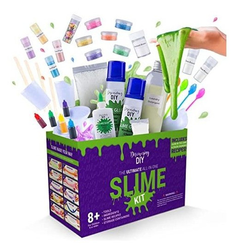 Descubriendo Diy Slime Kit Para Niñas Y Niños - Sv1l6