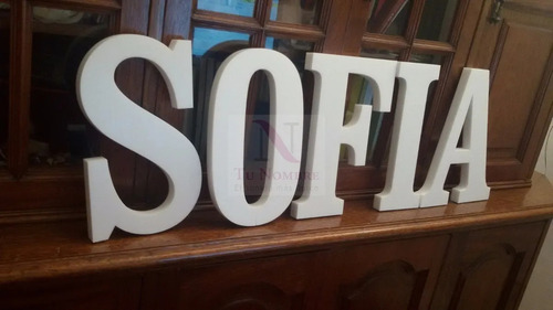 6 Letras Corporeas 35 Cm Tu Nombre Importa Carteles Polyfan