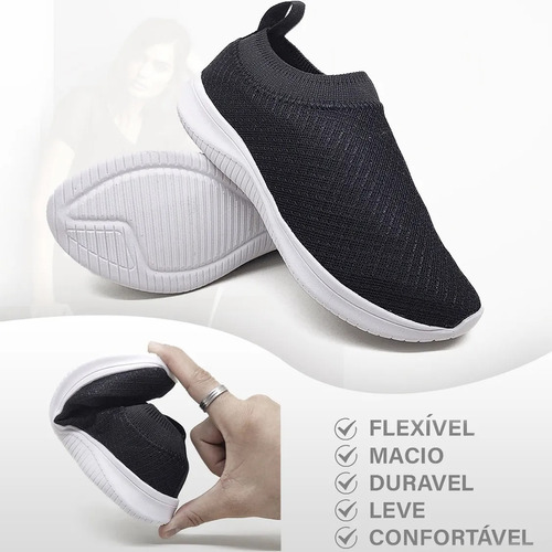 Tênis Meia Slip On Unissex Original Envio Imediato