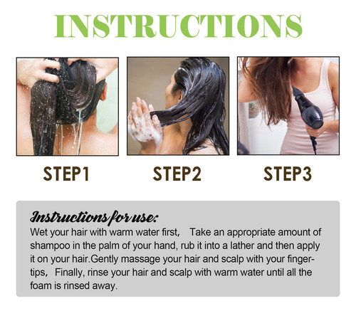 Shampoo Anti-perda De Cabelo Ginger Deep Clean Nutrition Oil
