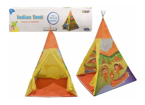 Carpa De Indios Para Niños Casita De Juguete Casa Jardín
