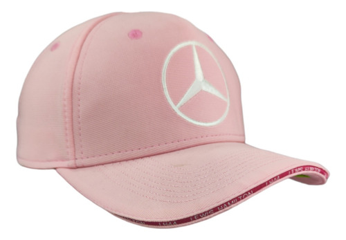 Gorro Jockey Mercedes Gt Formula 1 #44 Lewis Hamilton Rosado