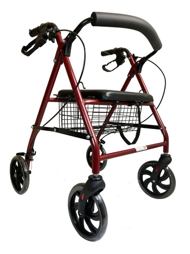 Andadera Para Adulto Con Asiento Rollator Andador De Acero