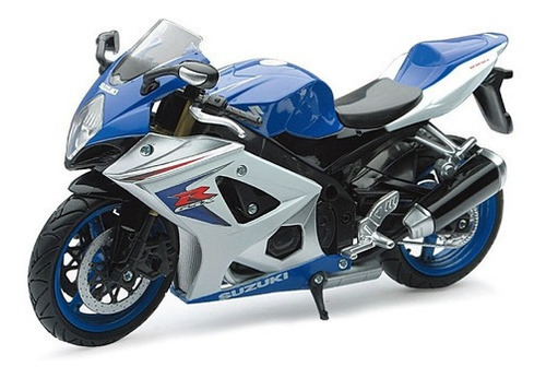 Moto New Ray Suzuki Gsx-r1000 Azul Escala 1:12