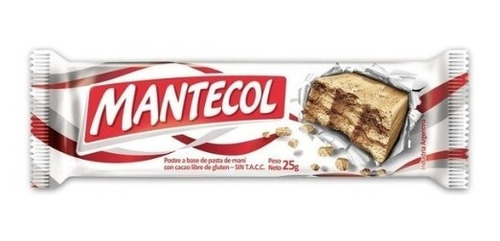 Imagen 1 de 1 de Caja Mantecol X 25 Gr X 16 U - Lollipop