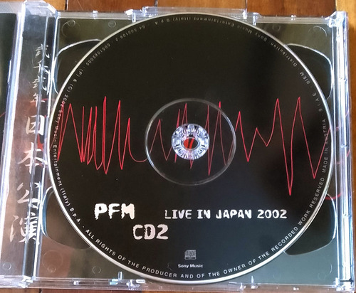 Pfm - Live In Japan 2002 / Italiano / 2 Cd Estándar (Usado)