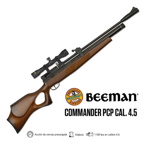 Rifle Beeman Pcp Commander Cal. 4.5 1100fps