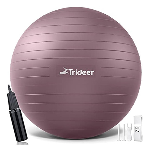 Pelota De Ejercicio Trideer, Pelota De Yoga Con Temática De 