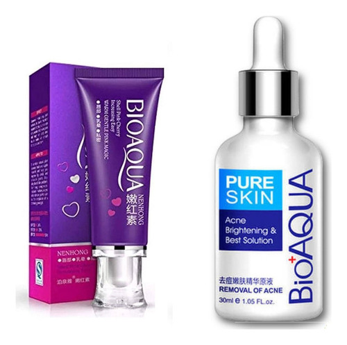 Pack Crema Despigmentante Zonas Y Serum Antiacne Pure Skin