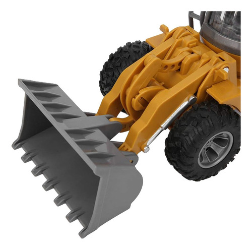 Excavadora A Control Remoto Juguete Para Niños Color Amarillo