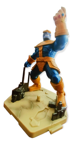 Figura De Accion Thanos Armadura Endgame Marvel Colección