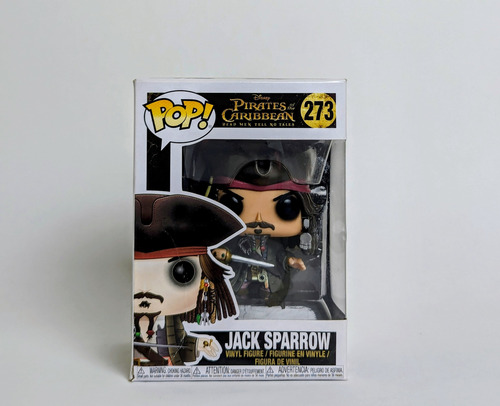 Funko Pop Jack Sparrow 273 - Piratas Del Caribe (Usado)