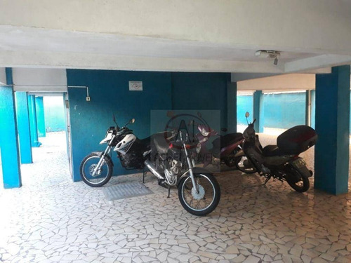 Imagem 14 de 19 de Apartamento Com 2 Dormitórios, Vaga De Garagem Suficiente , Espaço Para Motos E Bicicletas À Venda, 80 M² Por R$ 270.000 - Vila Matias - Santos/sp - Ap10771