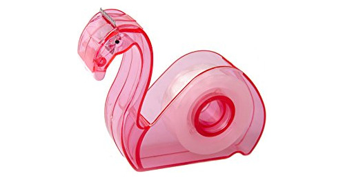 Dispensador De Cinta Adhesiva Flamingo Plástico Oficin...