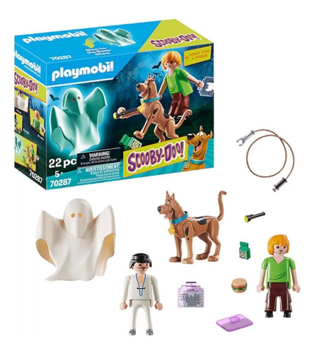 Juguete de Scooby-doo y salchichas y fantasmas de Playmobil 70287